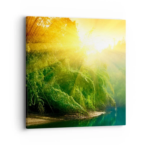 Vászonkép - Elmerülni a napban és az árnyékban - 40x40 cm