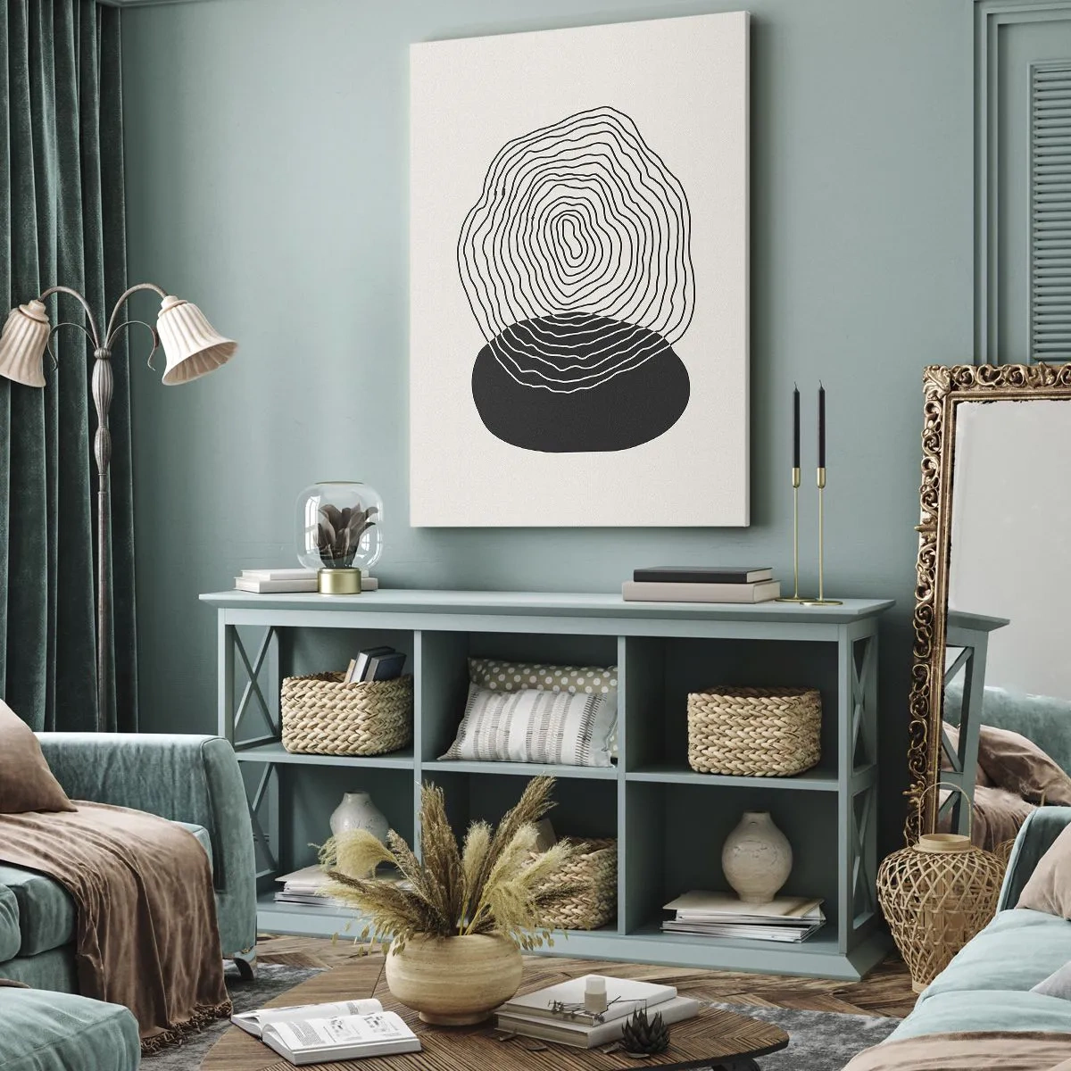 Vászonkép - Létezés és rángatózás - 55x100 cm