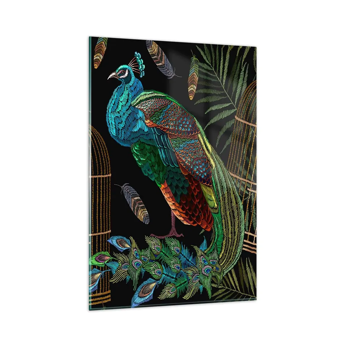 Üveg kép - Királyi köntösben - 80x120 cm