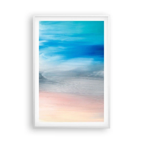 Poszter fekete keretben - Elemek: levegő - 61x91 cm