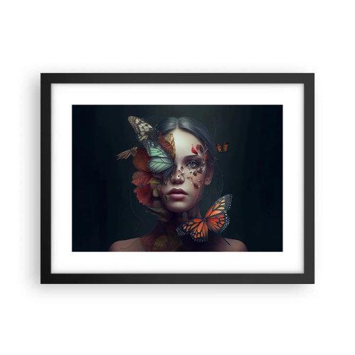 Poszter fehér keretben - Egy csodálatos metamorfózis - 40x30 cm