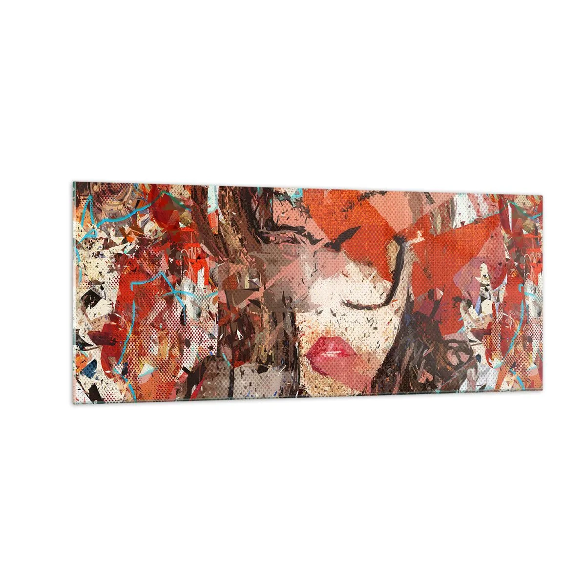 Üveg kép - Senki sem tudja, hogy milyen vagy valójában - 100x40 cm