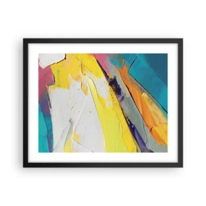 Poszter fehér keretben - A fény anatómiája - 50x40 cm