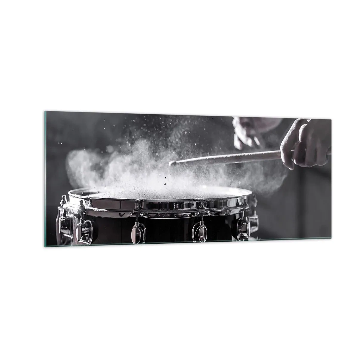 Üveg kép - A zene pulzusa - 100x40 cm