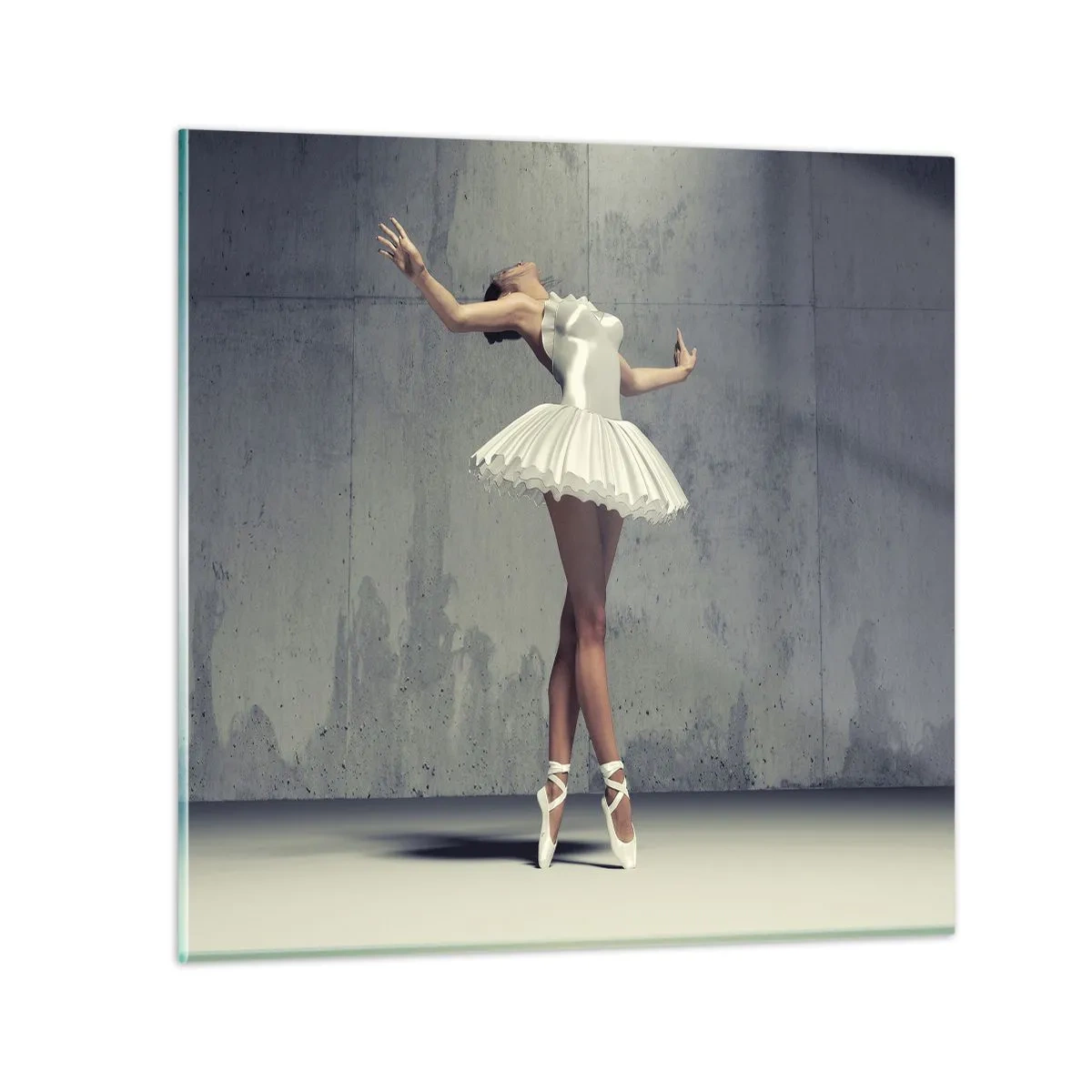 Üveg kép - Könnyű, mint a madár - 50x50 cm