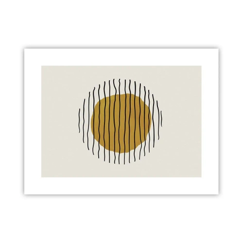 Poszter - A hőtől remegő absztrakció - 40x30 cm