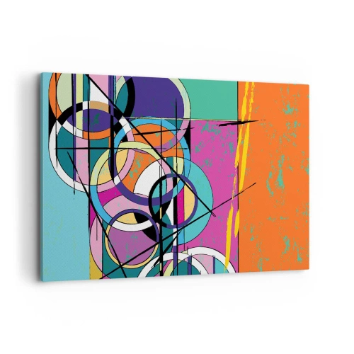 Vászonkép - Kerékről kerékre - 120x80 cm