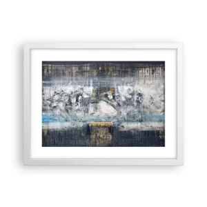 Poszter fekete keretben - Mint a jégen, mint a csomón - 40x30 cm