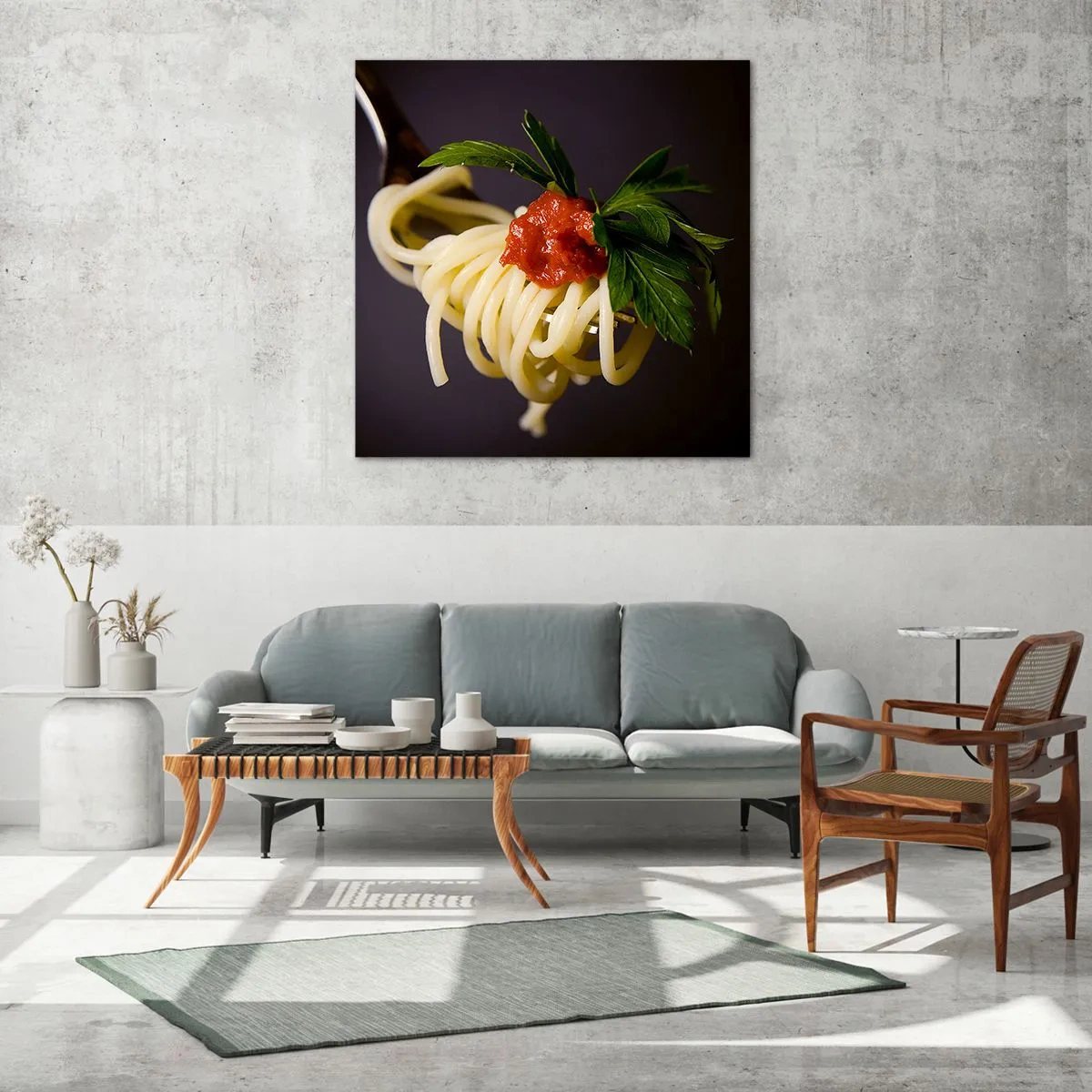 Üveg kép - Ízletes falat - 30x30 cm