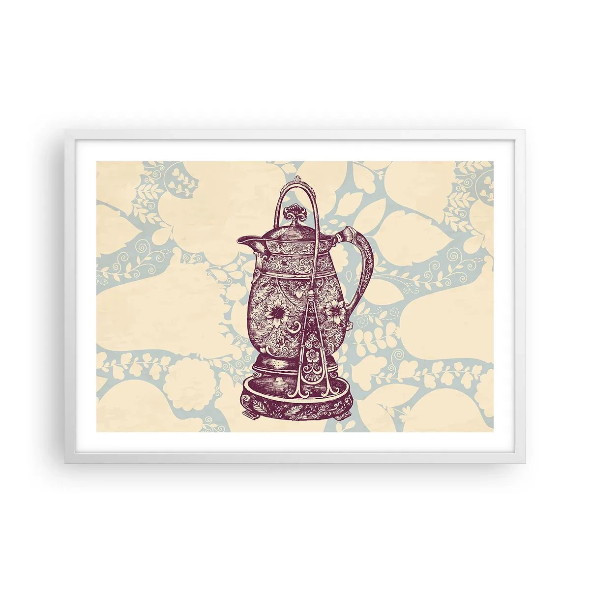 Poszter fekete keretben - A mindennapi élet szépsége - 70x50 cm