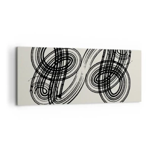 Vászonkép - Spontán jött ki - 100x40 cm