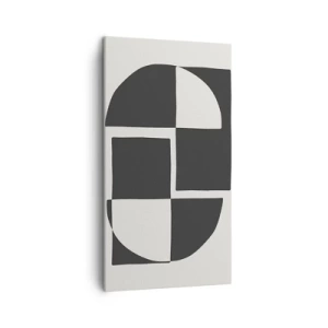 Vászonkép - Antitézis – szintézis - 45x80 cm