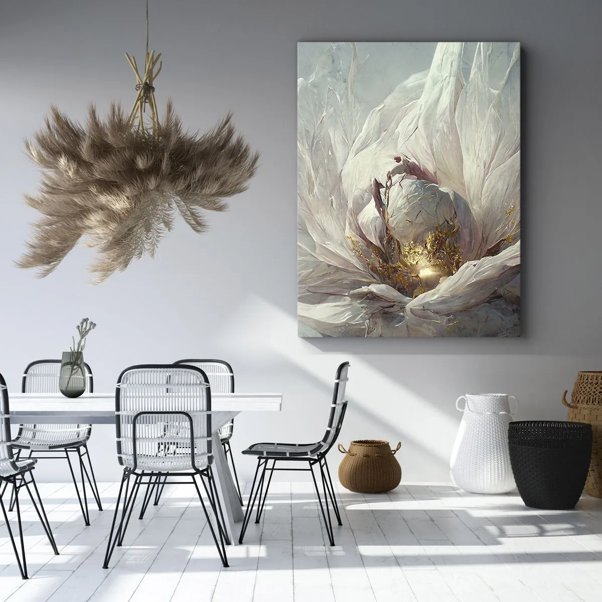 Vászonkép - Száz év alatt egyszer virágzik - 55x100 cm