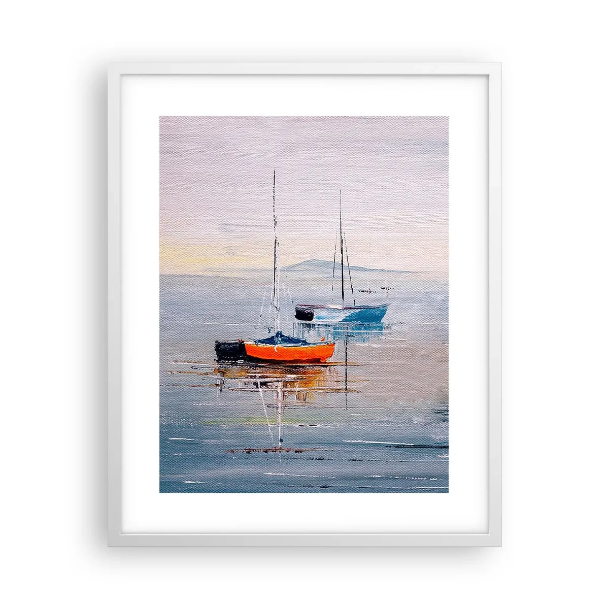 Poszter fekete keretben - Jól megérdemelt pihenés - 40x50 cm