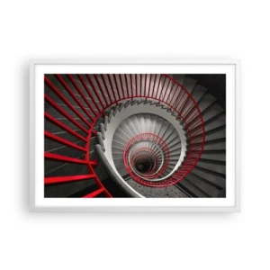 Poszter fekete keretben - Építészeti játékok - 70x50 cm