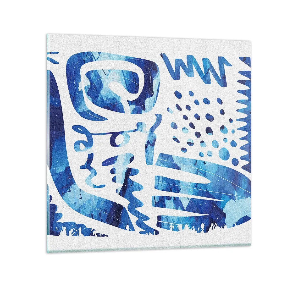 Üveg kép - Vissza a gyökerekhez - 50x50 cm