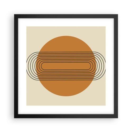 Poszter fehér keretben - Tökéletes terv - 40x40 cm