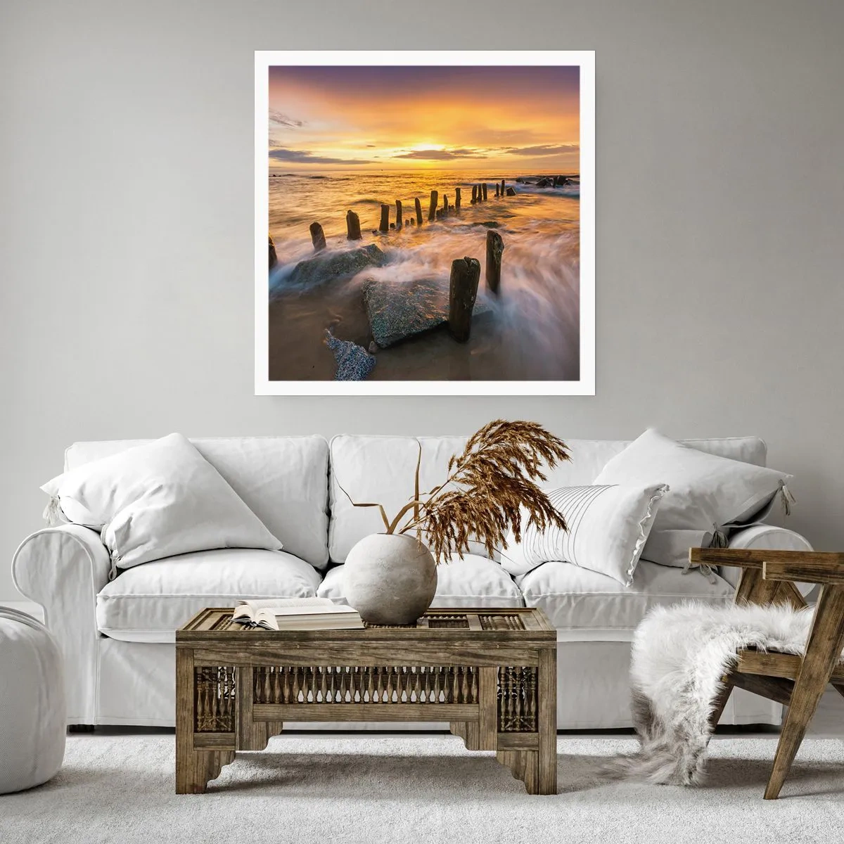 Poszter - A Balti-tenger nyers szépsége - 50x50 cm