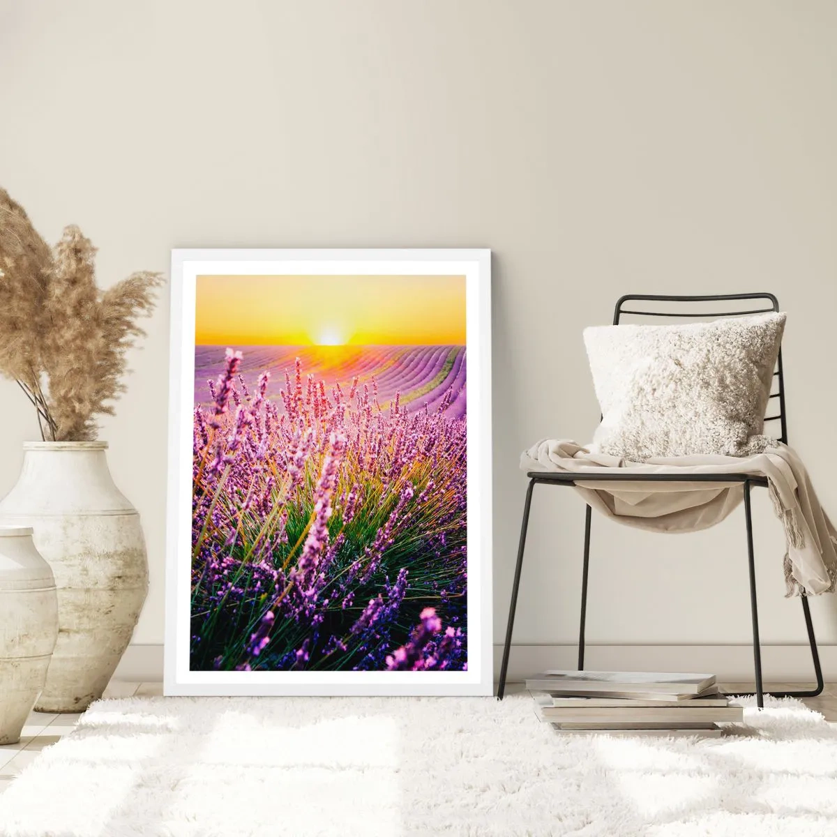 Poszter fekete keretben - Illatos szálak - 61x91 cm