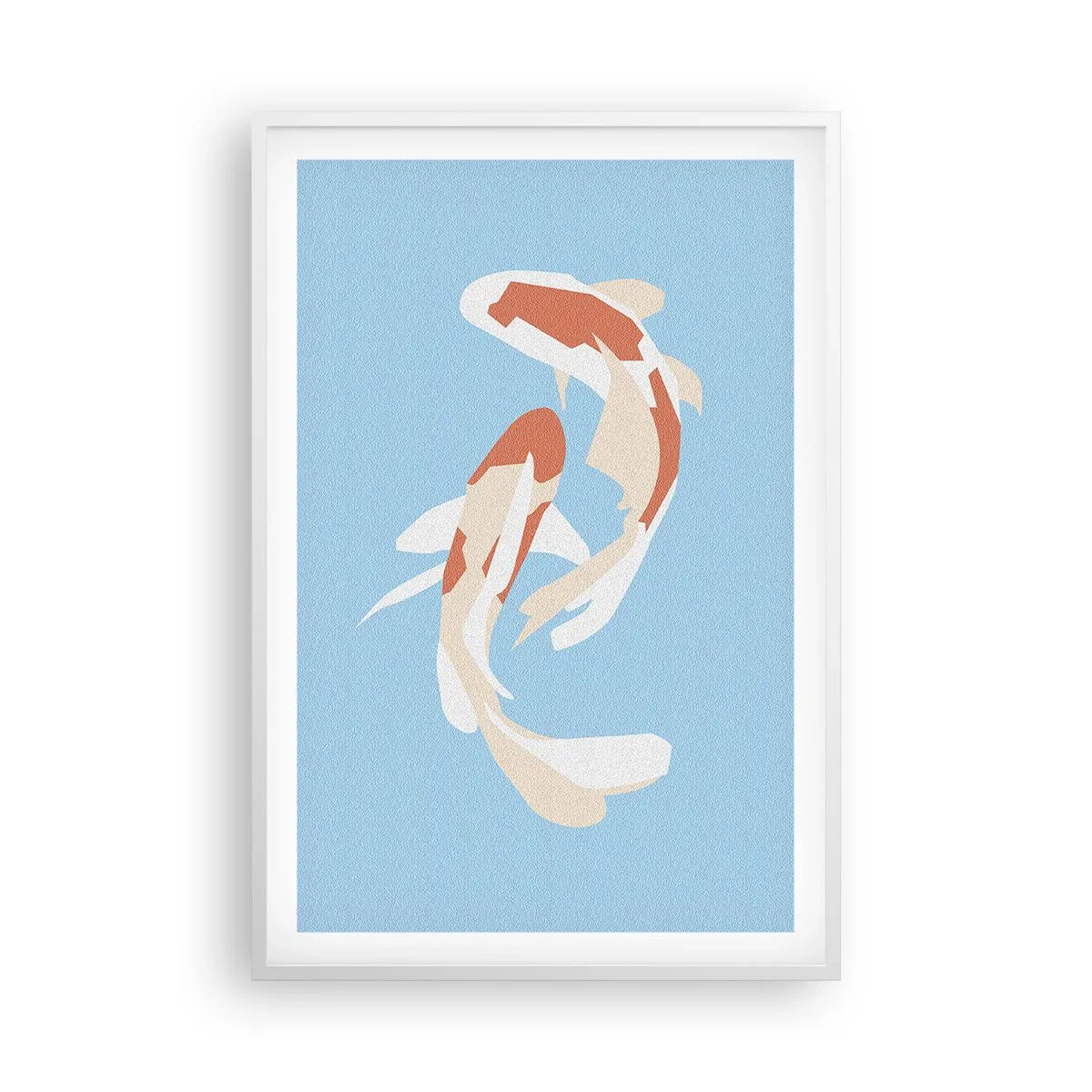 Poszter fekete keretben - Spontán szinkronúszás - 61x91 cm