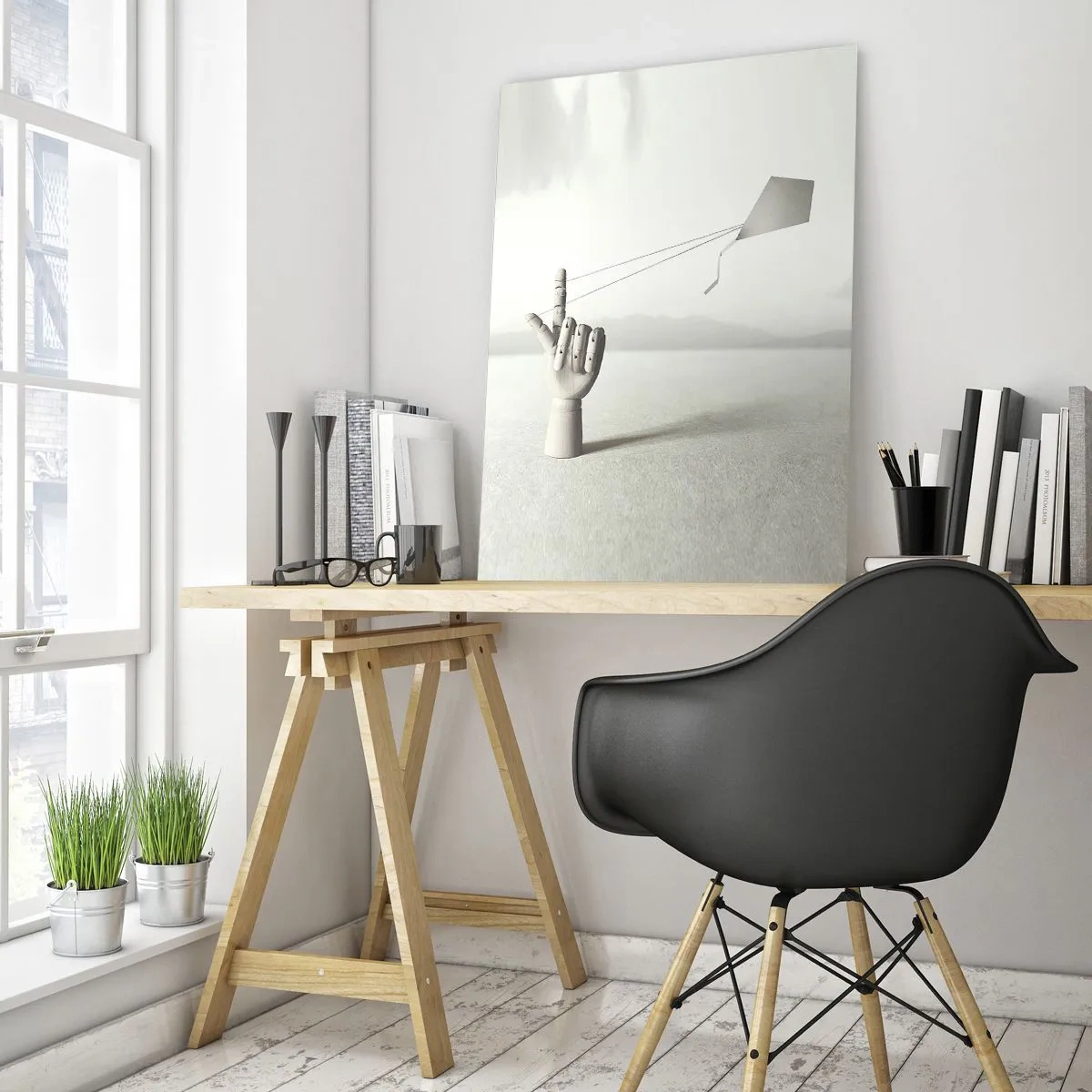 Üveg kép - Erőpróba - 80x120 cm