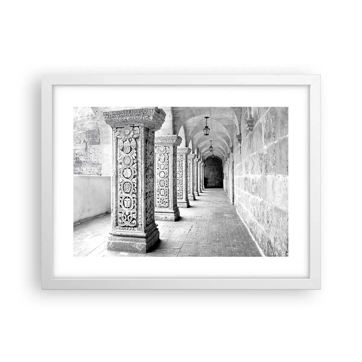 Poszter fekete keretben - És hová megy...? - 40x30 cm