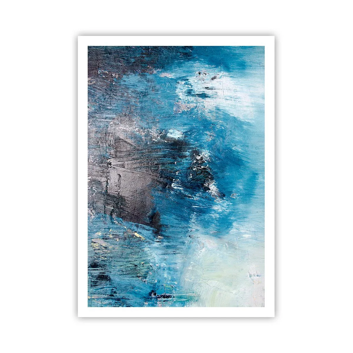 Poszter - Kék rapszódia - 70x100 cm