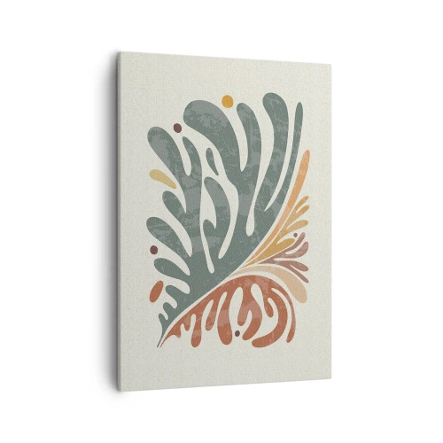 Vászonkép - Többszínű levél - 50x70 cm