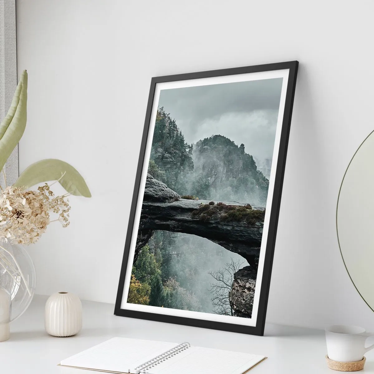 Poszter fehér keretben - A kaland hamarosan kezdődik - 70x100 cm