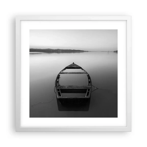 Poszter fekete keretben - Vágyódás és melankólia - 40x40 cm