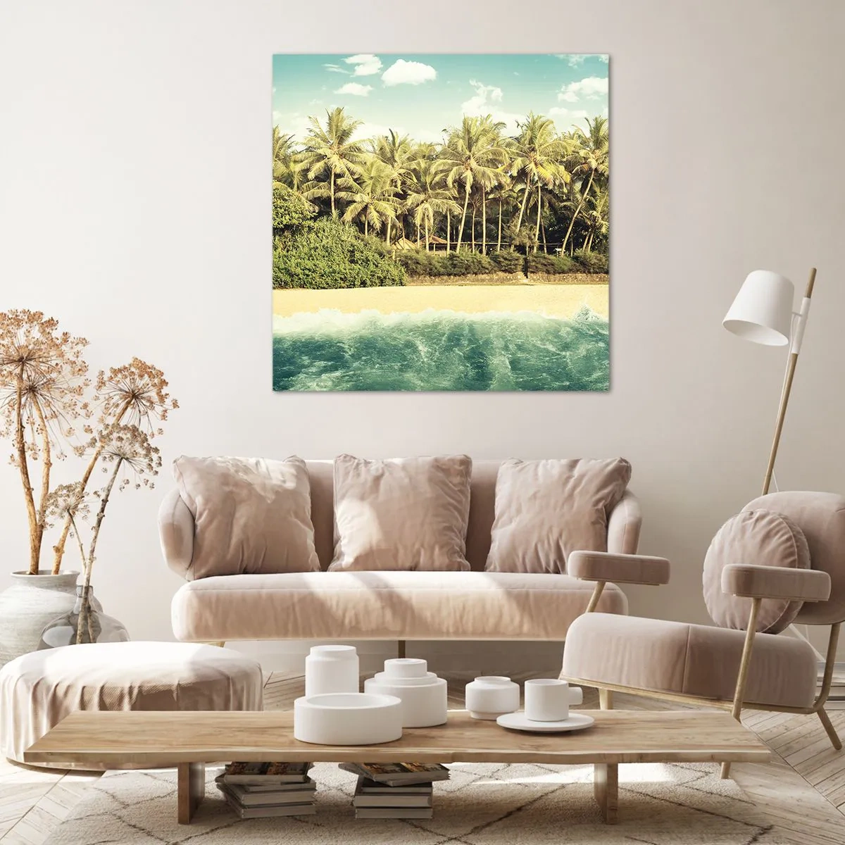 Vászonkép - Talán itt? - 60x60 cm