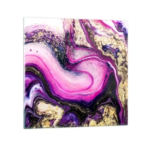 Üveg kép - Egy pillanat a kulisszák mögött - 70x70 cm