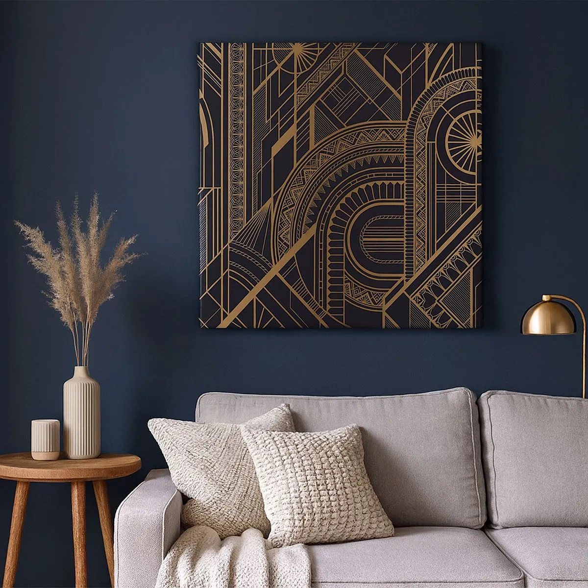 Vászonkép - Koncepciók, ötletek, tervek - 30x30 cm