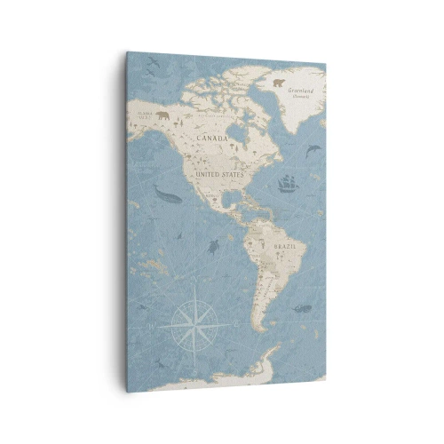 Vászonkép - Egy világ karnyújtásnyira - 80x120 cm