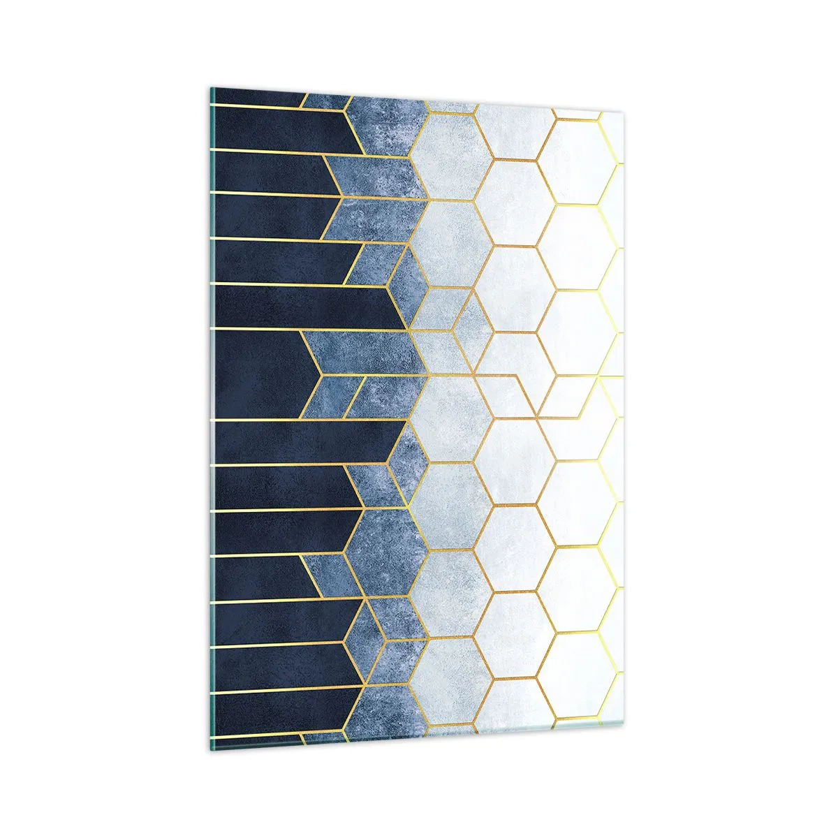 Üveg kép - Kompozíció szinkópa ritmusban - 50x70 cm