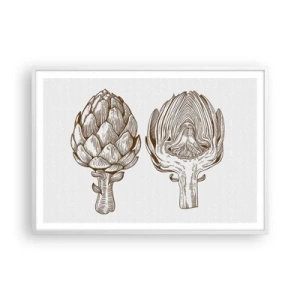 Poszter fekete keretben - Anatómia lecke - 100x70 cm