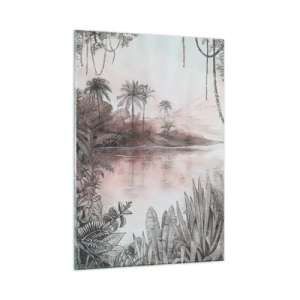 Üveg kép - Egy 19. századi felfedező naplója - 50x70 cm