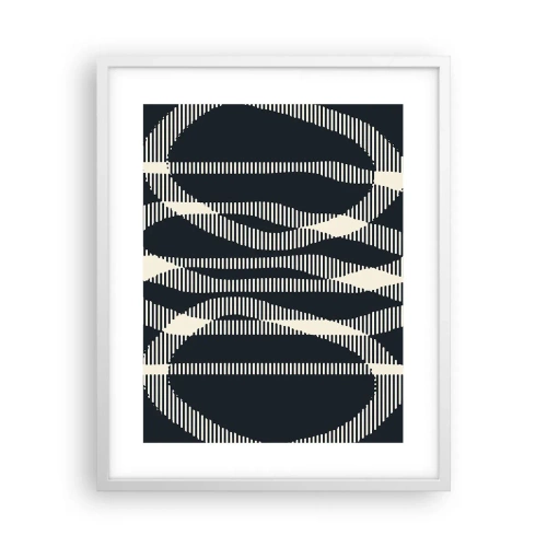 Poszter fekete keretben - Sötétség megtörése kísérlete - 40x50 cm