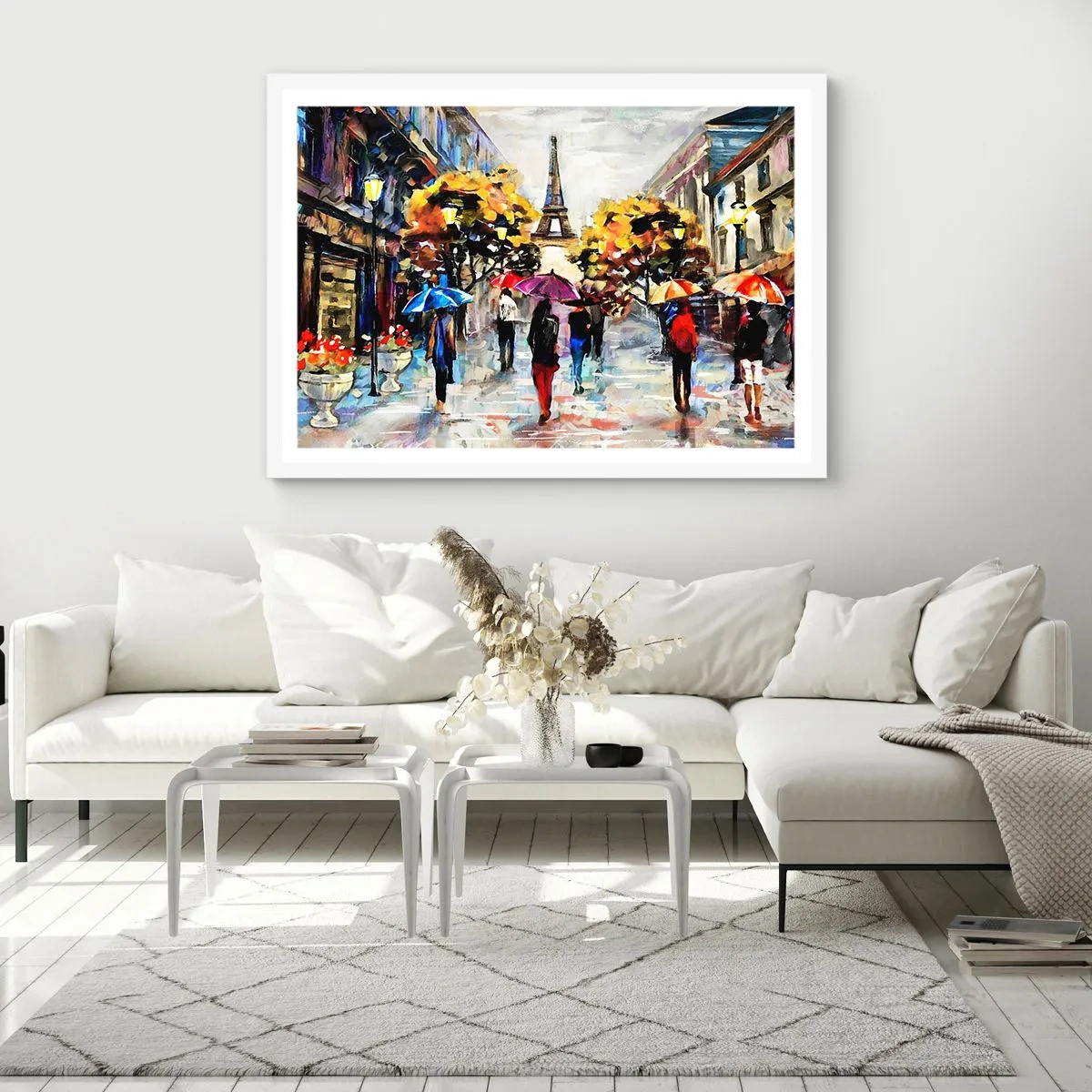 Poszter fekete keretben - Ősszel különösen szép - 91x61 cm