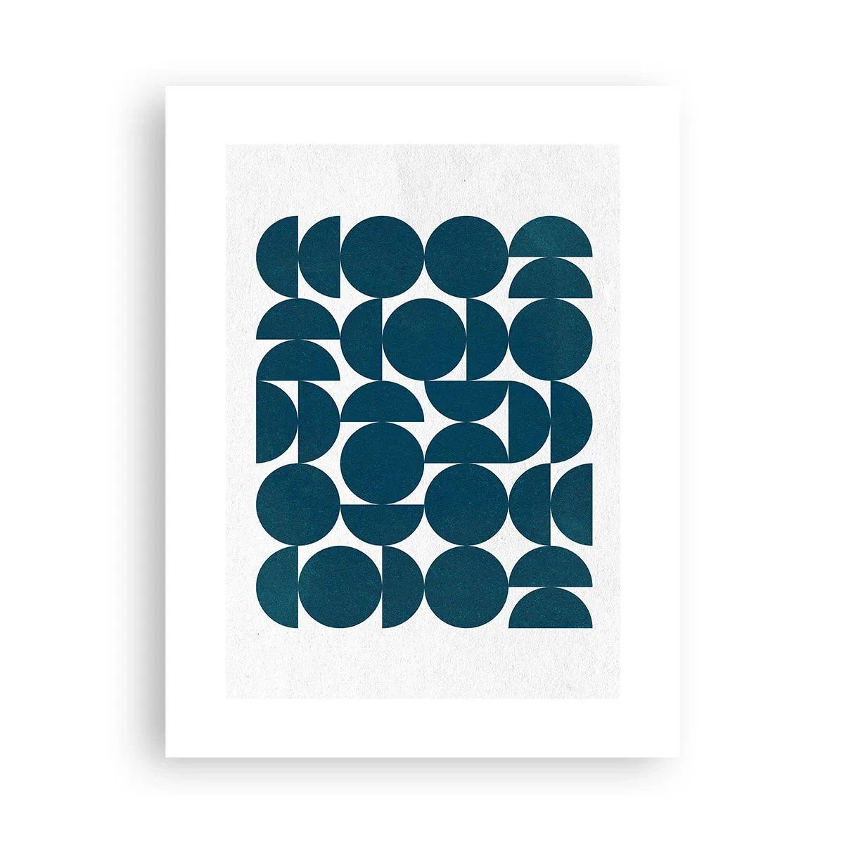 Poszter - Körök és félkörök - 30x40 cm