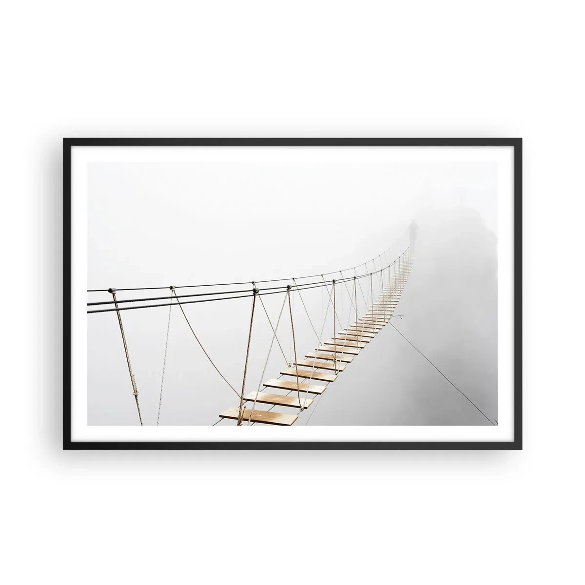 Poszter fehér keretben - Hová vezet? - 91x61 cm