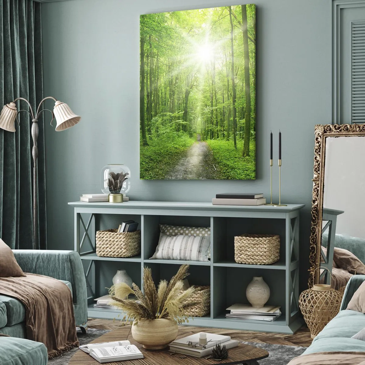 Vászonkép - A zöld katedrális - 50x70 cm