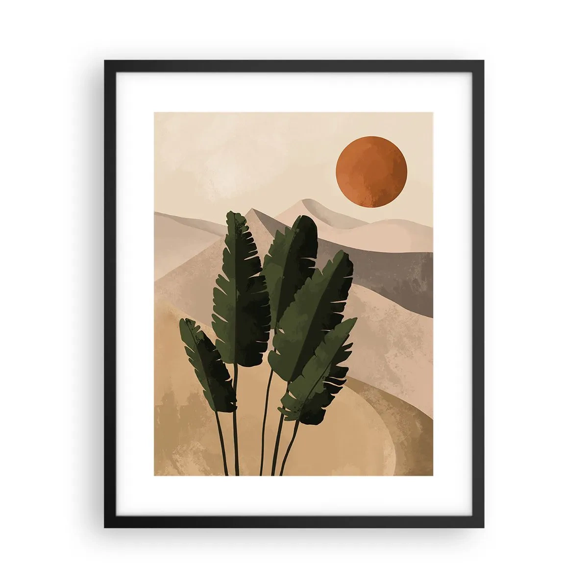 Poszter fehér keretben - Az élet diadala - 40x50 cm