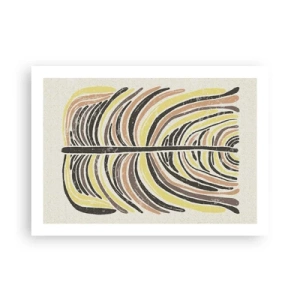 Poszter - Élénk absztrakció - 70x50 cm