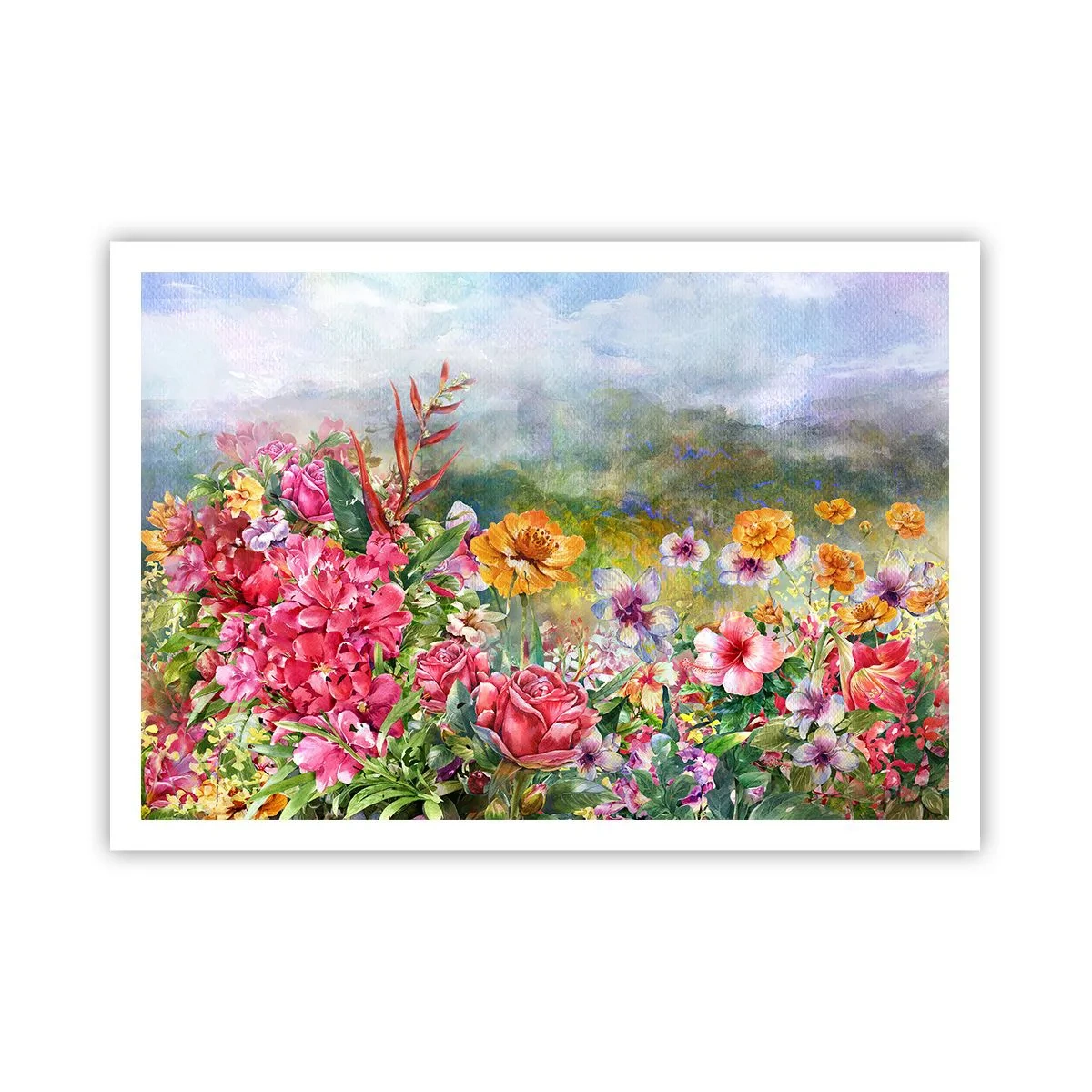 Poszter - A kert, amelyik megőrült - 100x70 cm