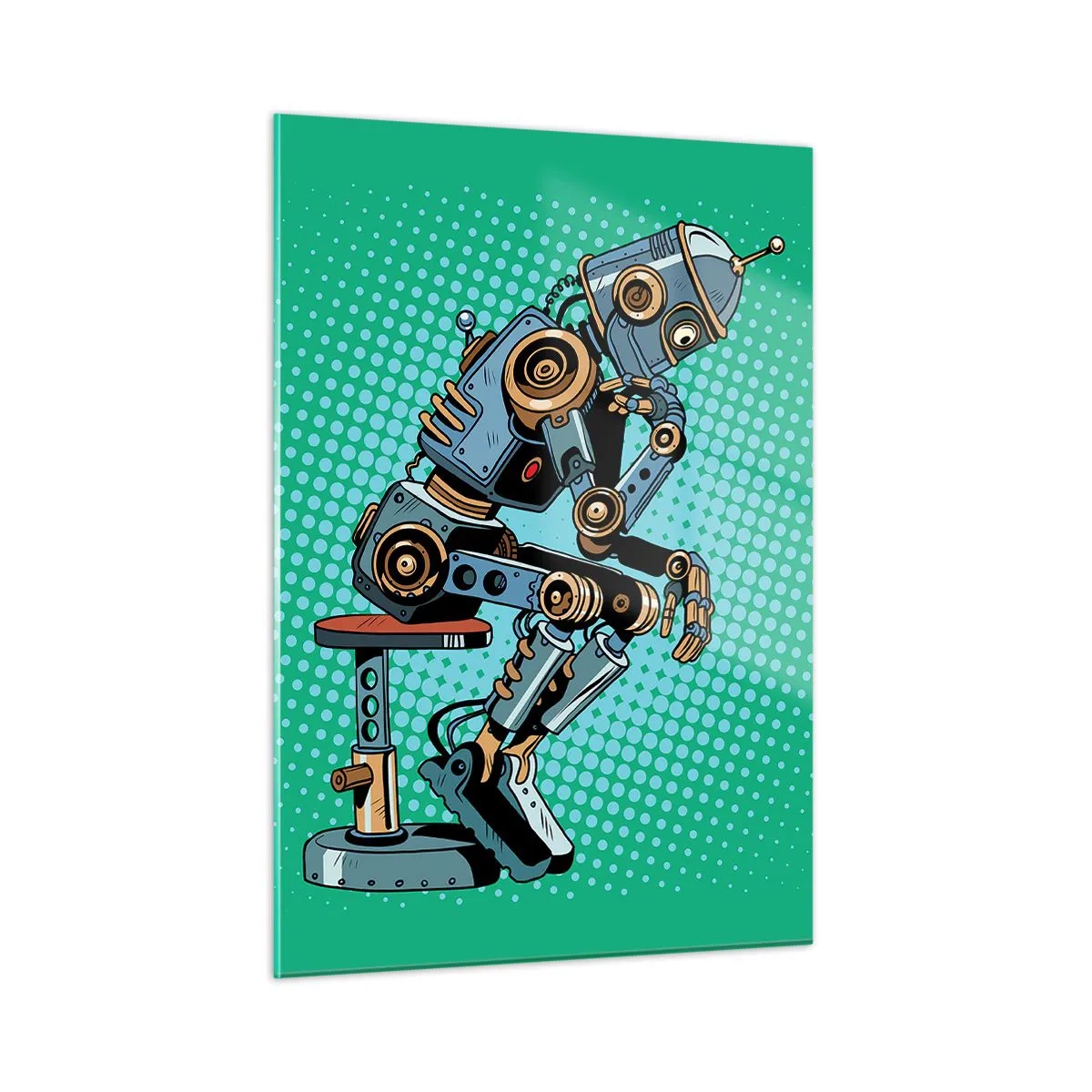 Üveg kép - A lét lényege fölött - 50x70 cm