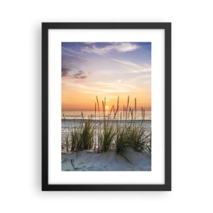 Poszter fehér keretben - Nézz, gondolkozz, érezz - 30x40 cm