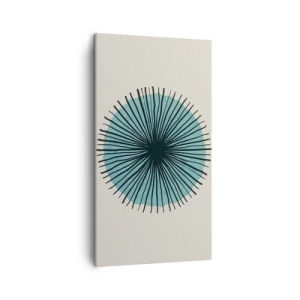 Vászonkép - Ragyogóan a kékben - 45x80 cm