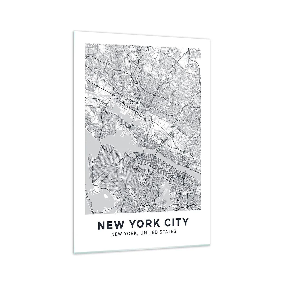 Üveg kép - Metropolisz anatómiája - 70x100 cm