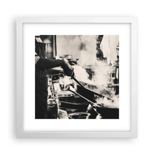 Poszter fekete keretben - Az ízek alkímiája - 30x30 cm